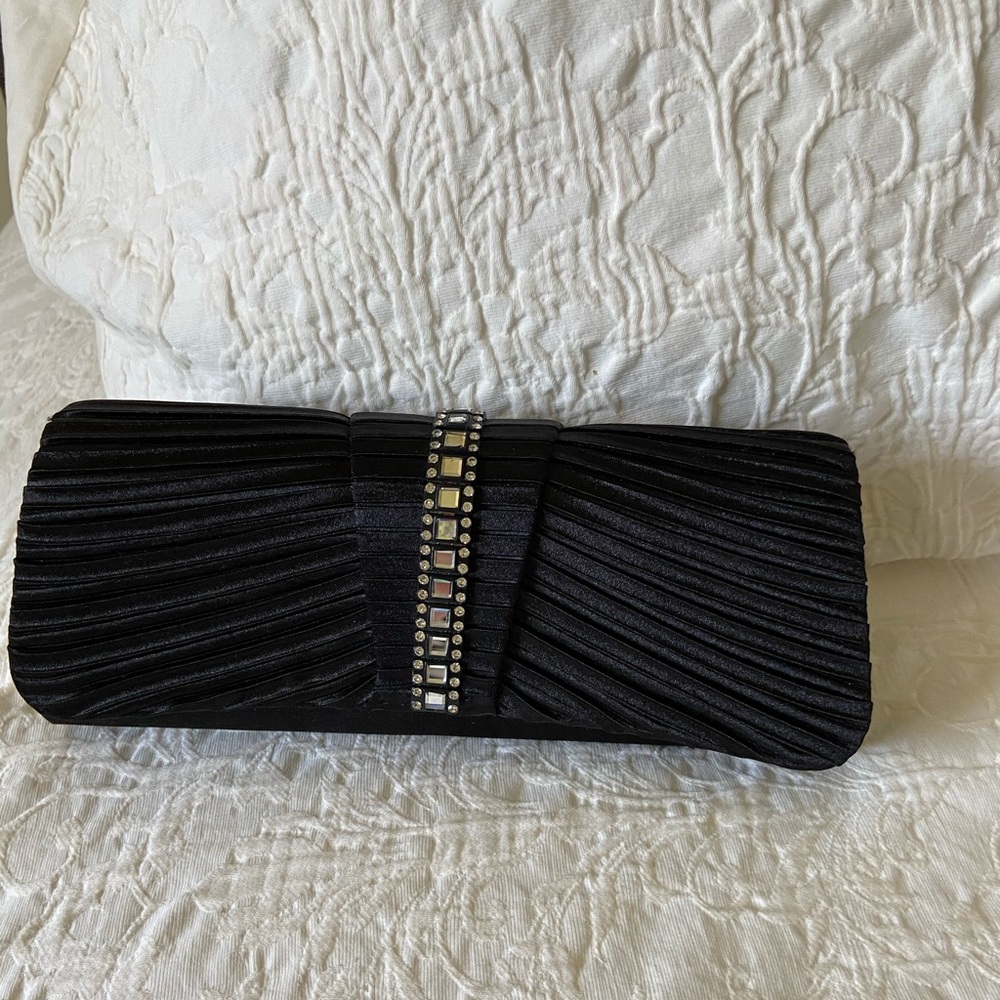 Small black clutch